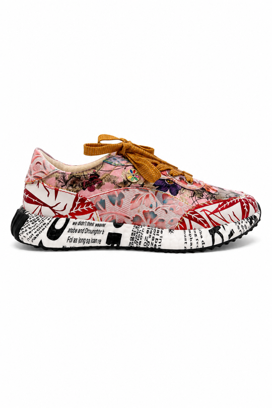 Laura Vita — Sneakersy Sportowe, Skóra Naturalna, Gumowa Podeszwa