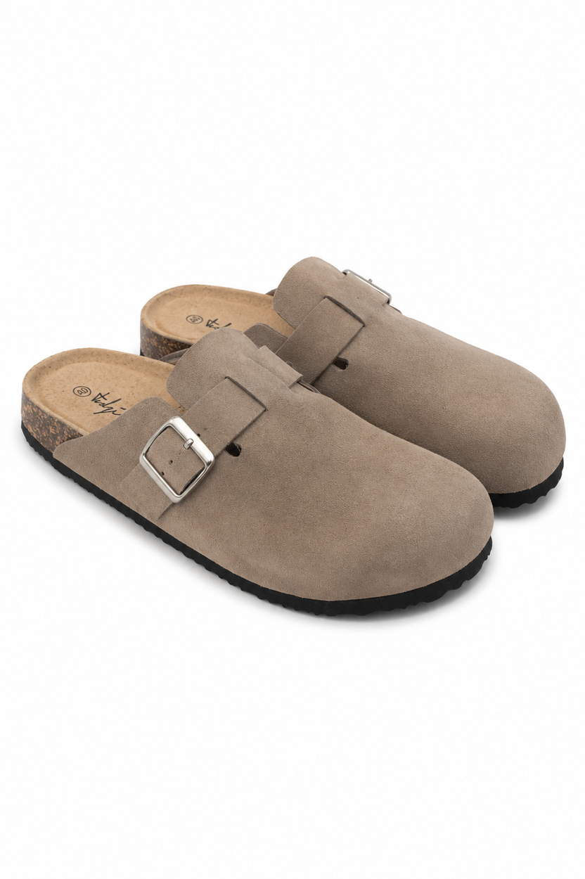 Barefoot Klapki — Zabudowane, Naturalny Korek, Regulowana Szerokość