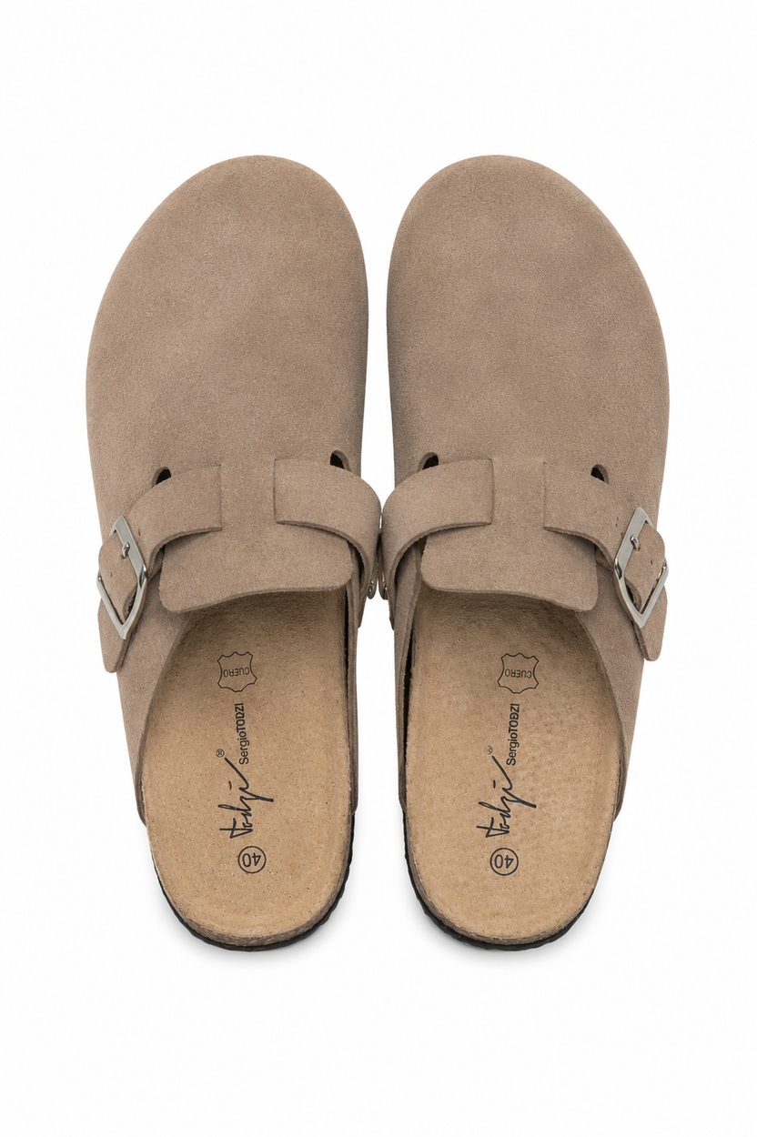 Barefoot Klapki — Zabudowane, Naturalny Korek, Regulowana Szerokość