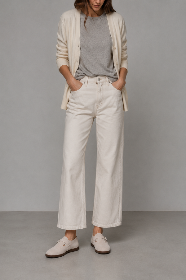 Slate — Baleriny Barefoot Damskie, Zamsz, Podeszwa Gumowa